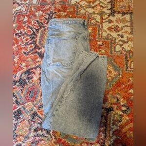 Old Navy Og High Rise Straight Light Wash Jeans 14